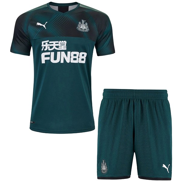 Camiseta Newcastle United Replica Segunda Ropa Niños 2019/20 Verde